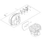 MARMITTA COMPLETA ECRA030000830 ORIGINALE ECHO