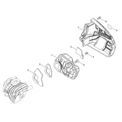MARMITTA COMPL. ECRA030000880 ORIGINALE ECHO | NewgardenParts.com