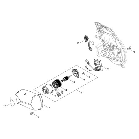 ORIGINAL ECHO ELECTRONIC BOARD ECRA047000320 | NewgardenParts.com