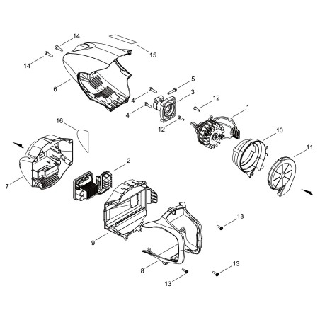 ORIGINAL ECHO ELECTRONIC BOARD ECRA047000450 | NewgardenParts.com