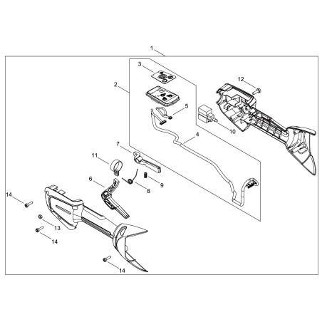 ORIGINAL ECHO CONTROL BOARD ECRA047000490 | NewgardenParts.com