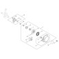 STARTER COMPL. SRM300ES/PPT300ES ECRA051001212 ORIGINAL ECHO