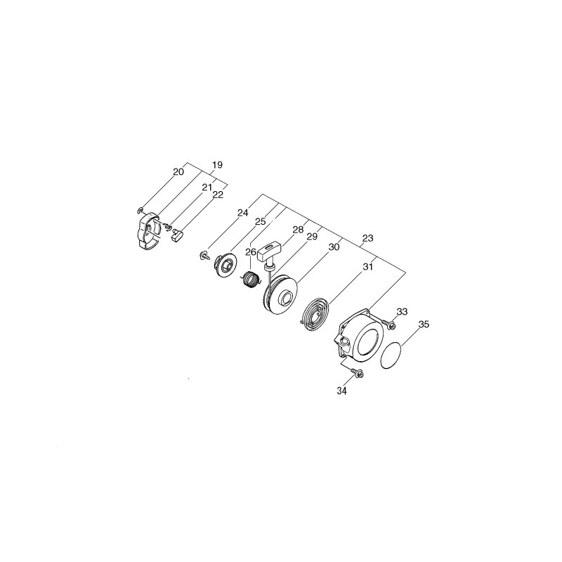 ORIGINAL ECHO COMPLETE STARTER ECRA051001350