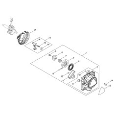 DÉMARREUR COMPLET ECHO ORIGINAL ECRA051003220 | NewgardenParts.com