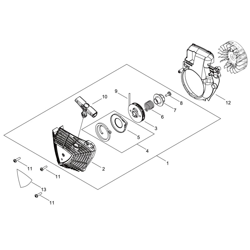 COMPLETE STARTER FOR CS4010/410 ECRA051003620 ORIGINAL ECHO