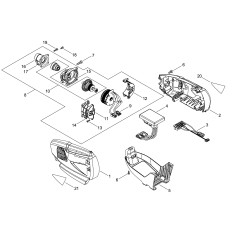 COMPLETE ENGINE FOR DSRM300/DPAS ECRA054000260 ORIGINAL ECHO | NewgardenParts.com