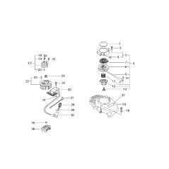 EMBRAGUE ORIGINAL ECHO ECRA056000091 | NewgardenParts.com