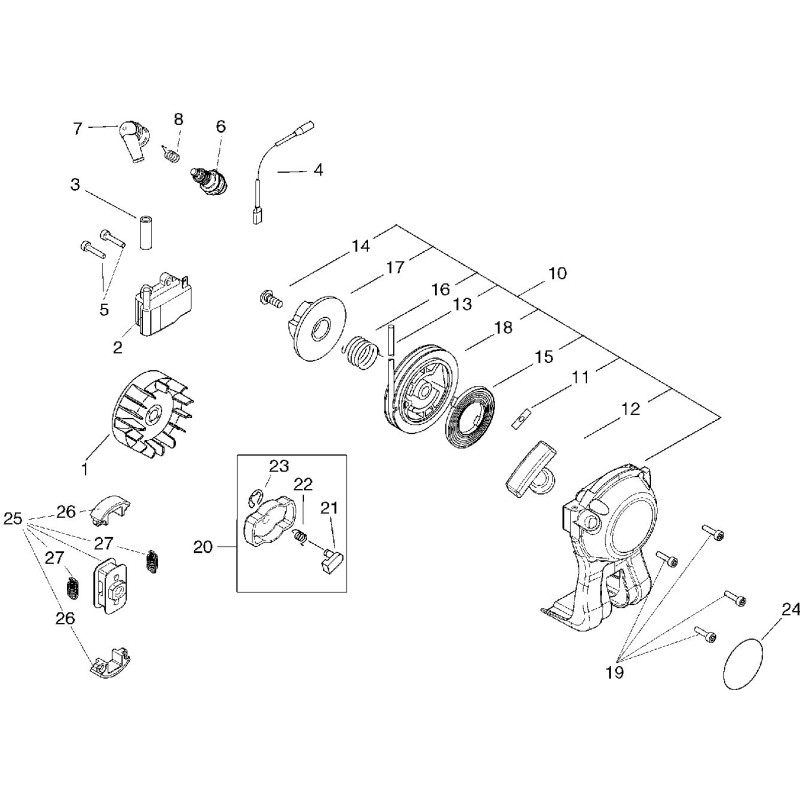 EMBRAGUE ORIGINAL ECHO ECRA056000230
