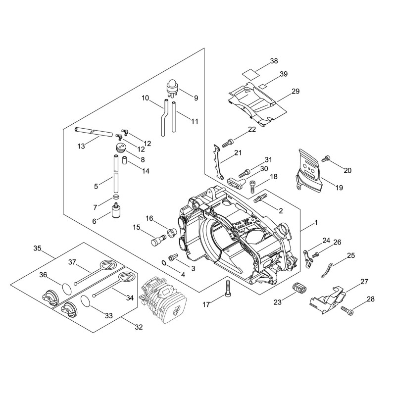 Cache-poussière ECRA127000371 d'origine Echo