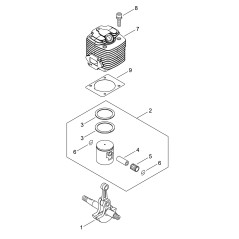CILINDRO *T.I.06-326 ECRA130000570 ORIGINAL ECHO