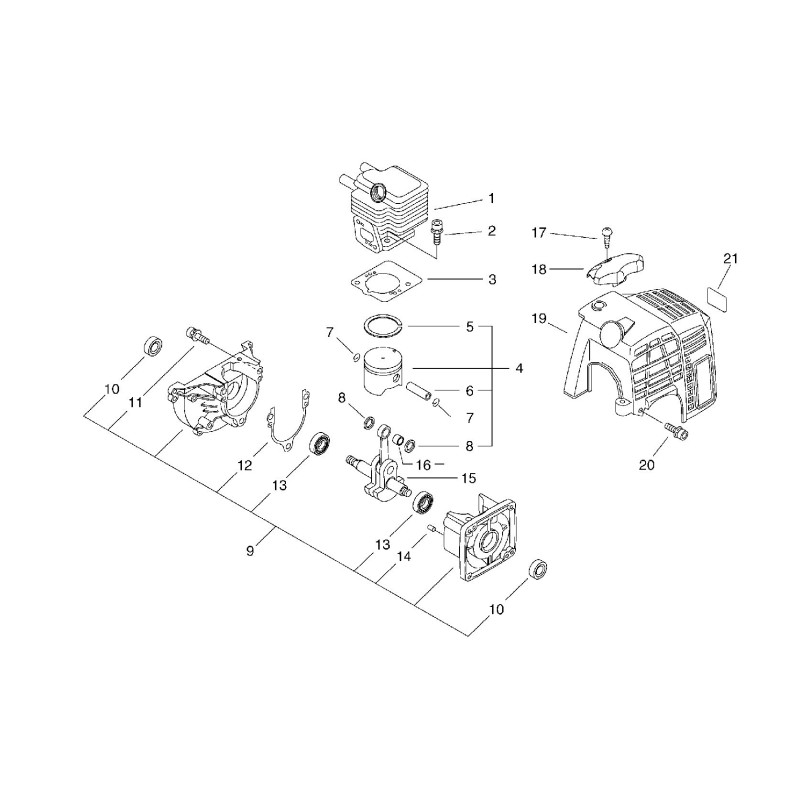 ORIGINAL ECHO ECRA160000890 CYLINDER GUARD
