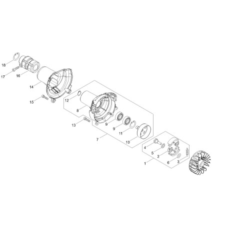 ORIGINAL ECHO ECRA172003140 FAN COVER | NewgardenParts.com