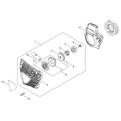 ORIGINAL ECHO ECRA172003291 FAN COVER | NewgardenParts.com