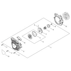 ORIGINAL ECHO ECRA172003620 LÜFTERABDECKUNG