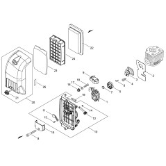 ORIGINAL ECHO INTAKE MANIFOLD ECRA202000090 | NewgardenParts.com