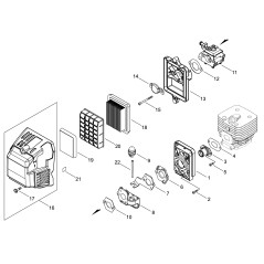 ORIGINAL ECHO INTAKE MANIFOLD ECRA202000251 | NewgardenParts.com