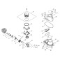 COLLETTORE ASPIRAZIONE ECRA202000280 ORIGINALE ECHO