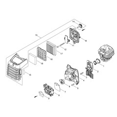 ORIGINAL ECHO INTAKE MANIFOLD ECRA202000330 | NewgardenParts.com