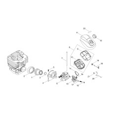 ORIGINAL ECHO COLLECTOR RING ECRA206000030 | NewgardenParts.com