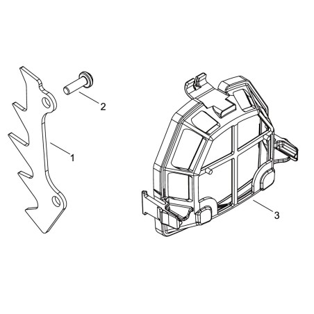 ORIGINAL ECHO OPTIONAL AIR FILTER ECRA226002520 | NewgardenParts.com