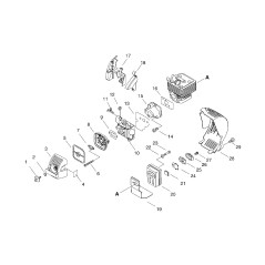 ORIGINAL ECHO AIR FILTER COVER ECRA232000340 | NewgardenParts.com