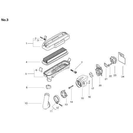 ORIGINAL ECHO COLLECTOR ECRA239000010 | NewgardenParts.com