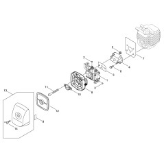 TAPPO LIMITATORE (BIANCO) ECRA259000060 ORIGINALE ECHO