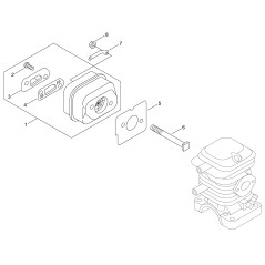 MARMITTA ECRA300001791 ORIGINALE ECHO | NewgardenParts.com