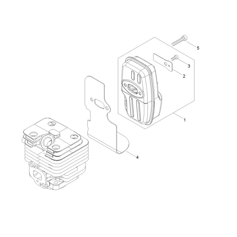 ORIGINAL ECHO ECRA310000510 AUSPUFFSCHUTZHÜLLE