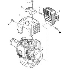 ORIGINAL ECHO ECRA320000400 AUSPUFFSCHUTZ