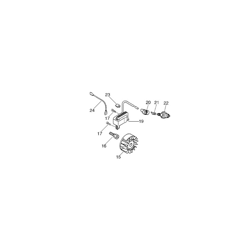 ORIGINAL ECHO ECRA409000020 FLYWHEEL
