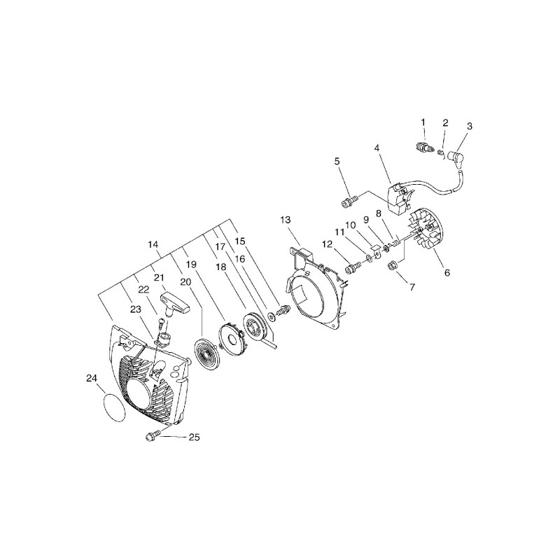 ORIGINAL ECHO ECRA409000030 FLYWHEEL