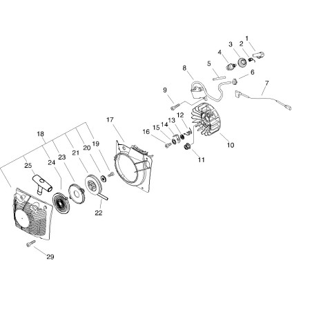 ORIGINAL ECHO FLYWHEEL ECRA409000360 | NewgardenParts.com