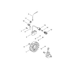 ORIGINAL ECHO SCHWUNGRAD ECRA409001222