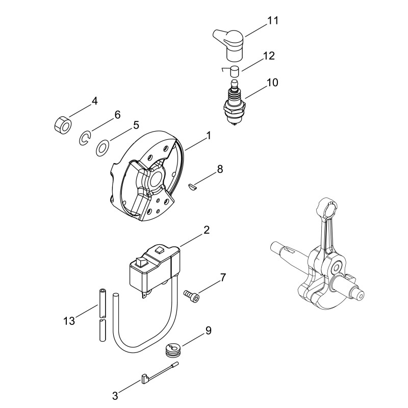 VOLANO *T.I.15-561 ECRA409001270 ORIGINALE ECHO