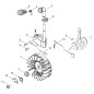 ORIGINAL ECHO SCHWUNGRAD ECRA409001460