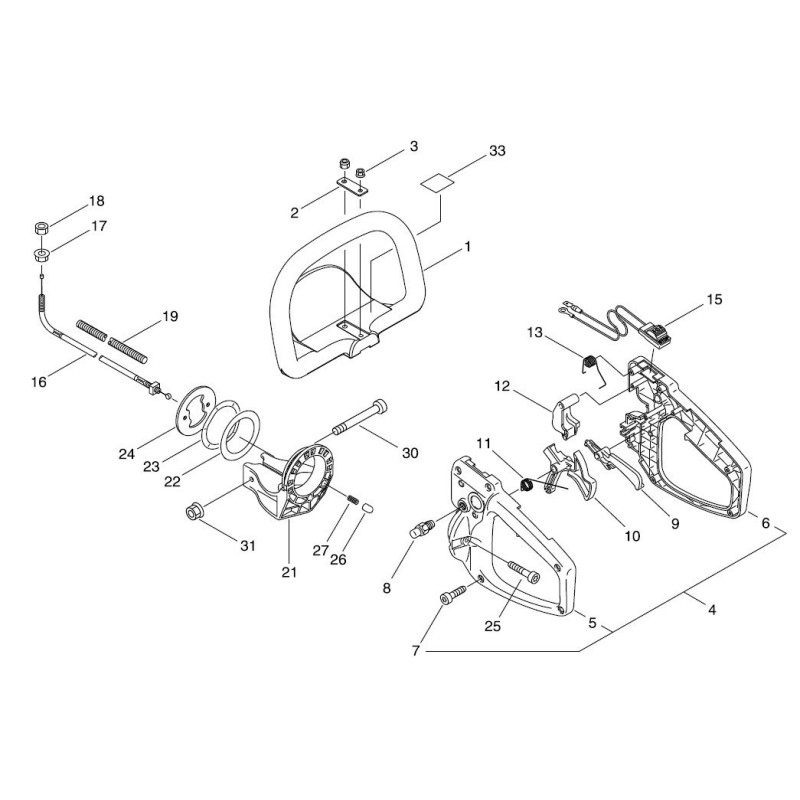 INTERRUPTOR ORIGINAL ECHO ECRA440002550