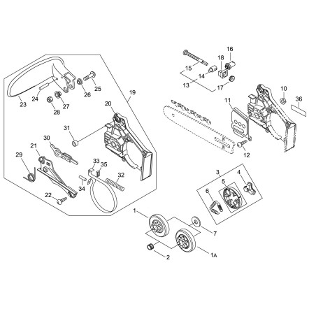 CLUTCH BELL 1/4 T.N. ECRA556000102 ORIGINAL ECHO | NewgardenParts.com