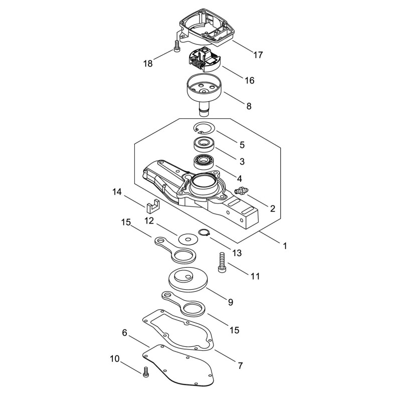 ORIGINAL ECHO CLUTCH BELL ECRA556001620