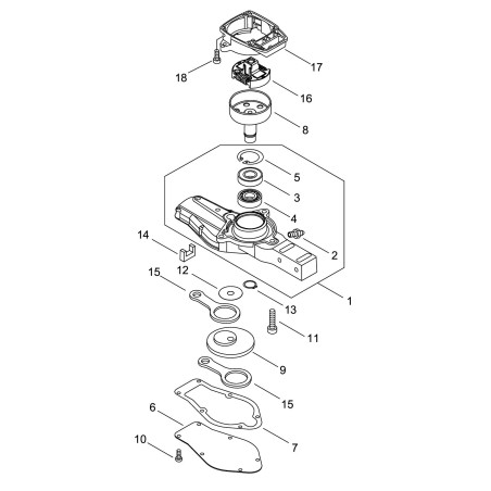 ORIGINAL ECHO CLUTCH BELL ECRA556001620 | NewgardenParts.com
