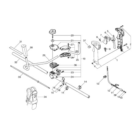 ORIGINAL ECHO TRANSMISSION TUBE ECRC050000050 | NewgardenParts.com