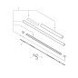 TUBO TRASMISSIONE ECRC050000990 ORIGINALE ECHO