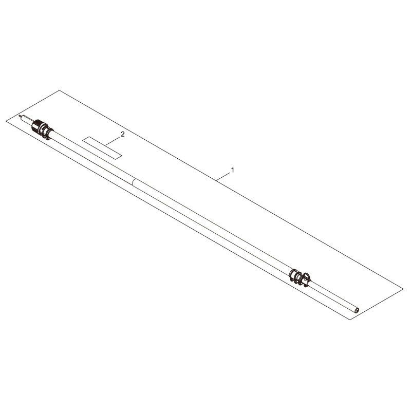 TUBO TRASMISSIONE COMPL. ECRC050003740 ORIGINALE ECHO