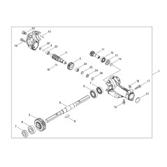 ECHO COMPLETE GEARBOX ECRC051000301 ORIGINAL | NewgardenParts.com