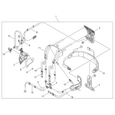 ORIGINAL ECHO ECRC063000050 STRAP HOOK | NewgardenParts.com