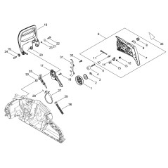 ORIGINAL ECHO BRAKE LEVER ECRC320000542 | NewgardenParts.com