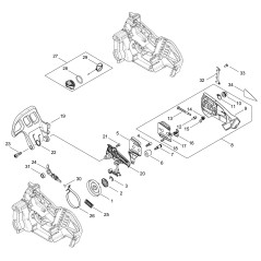 ORIGINAL ECHO BRAKE LEVER ECRC320000700 | NewgardenParts.com