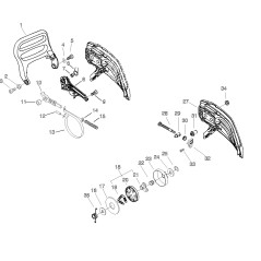 ORIGINAL ECHO CHAIN ??BRAKE COVER ECRC345000271 | NewgardenParts.com