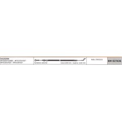 MAORI cable variador de velocidad para cortacésped MP5600HVQXBBC cable 1200mm vaina 1110mm