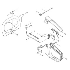 IMPUGNATURA POSTERIORE ECRC410000431 ORIGINALE ECHO | NewgardenParts.com